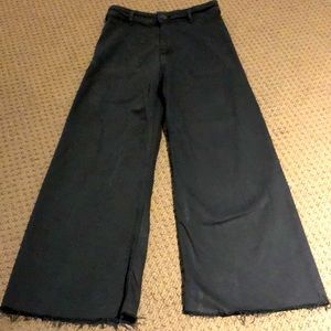 ZARA black denim, size 6 (38)